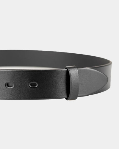 PREMIUM LEATHER BELT, BLACK 01
