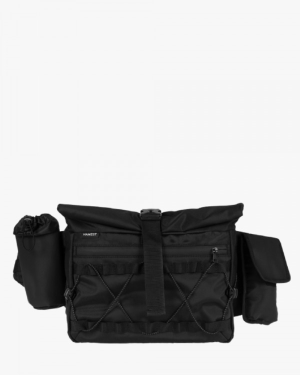 MESSENGER ROLL POLYESTER, BLACK