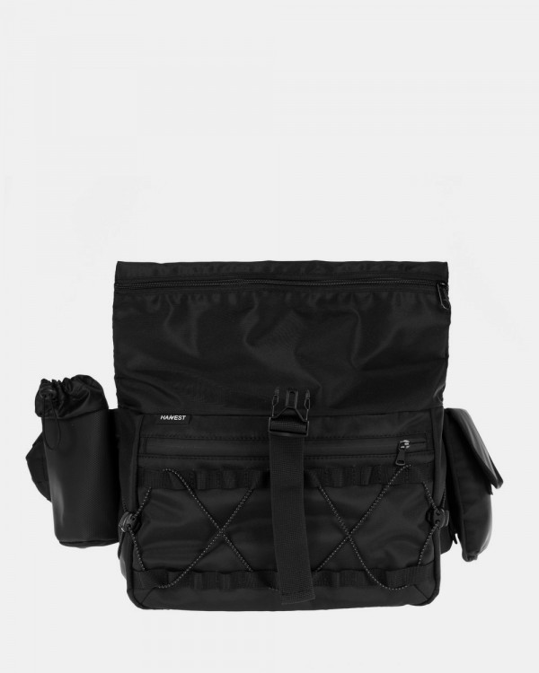 MESSENGER ROLL POLYESTER, BLACK