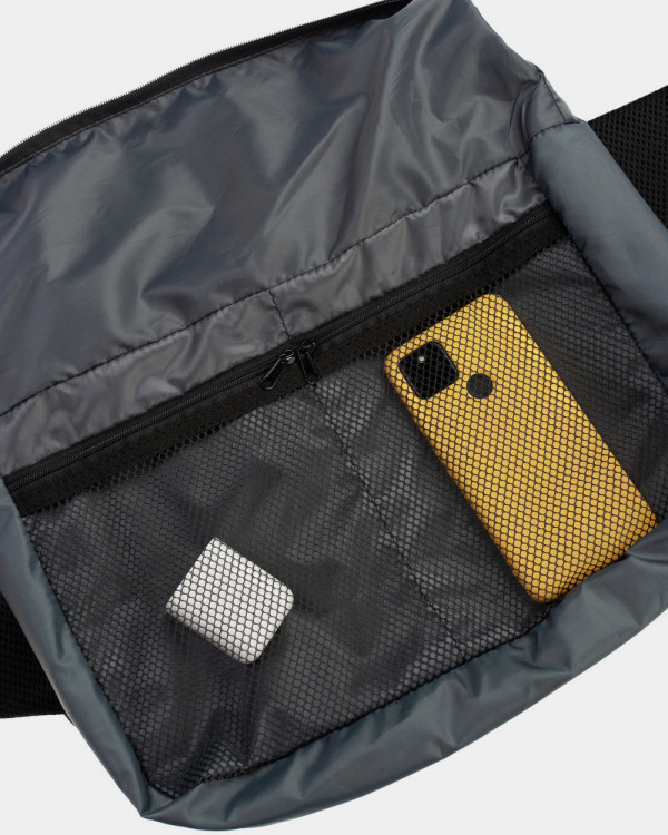 MESSENGER ROLL POLYESTER, BLACK