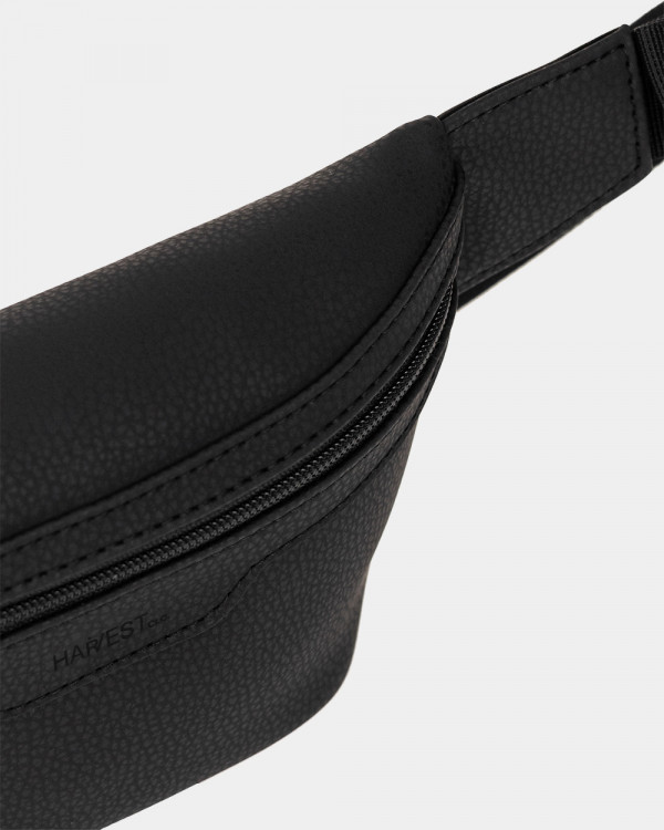 SPLIT ECO LEATHER, BLACK