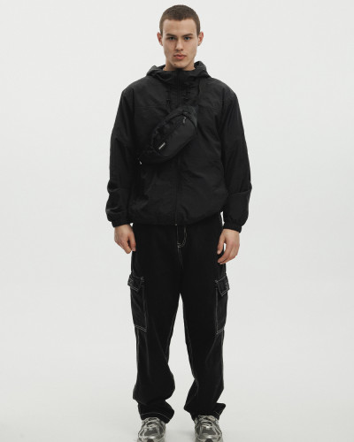 "RUBY" NYLON, BLACK