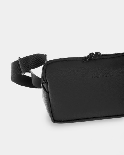 "ERI" ECO LEATHER, BLACK