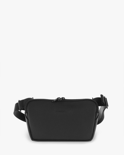 "ERI" ECO LEATHER, BLACK