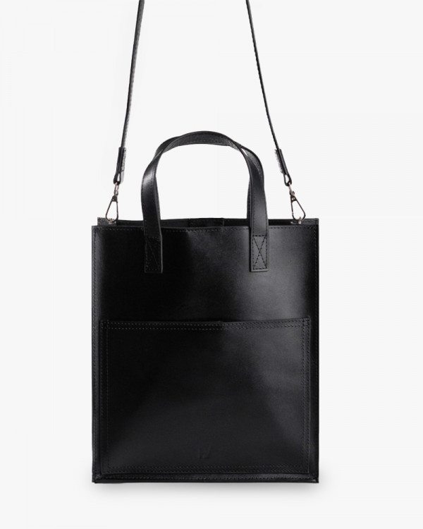 BLAIR LEATHER, BLACK