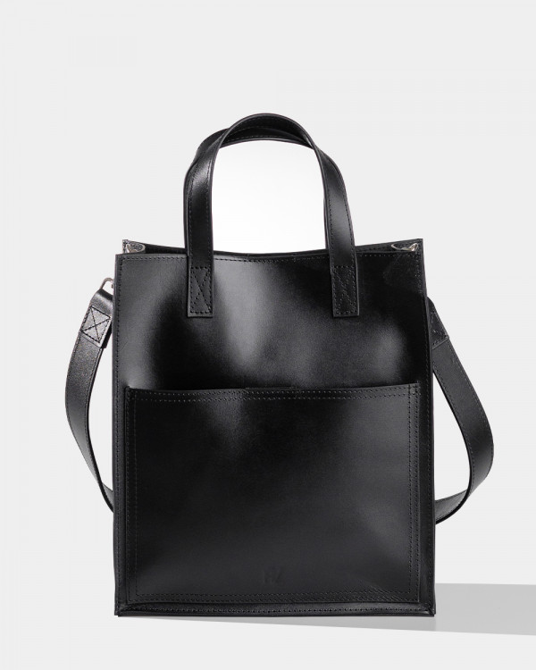 BLAIR LEATHER, BLACK