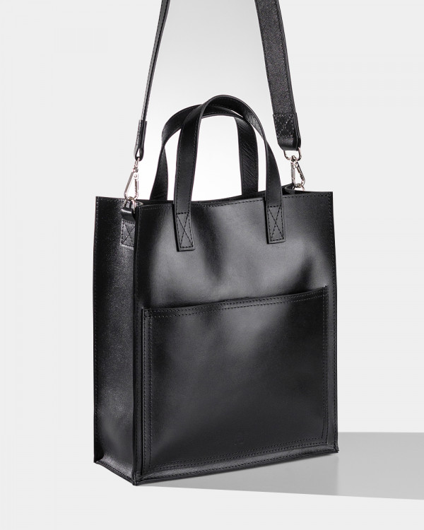 BLAIR LEATHER, BLACK