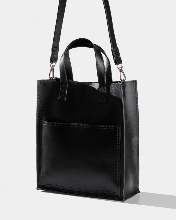 BLAIR LEATHER, BLACK