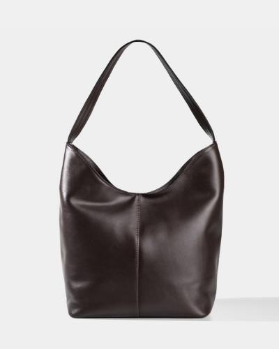 "TATE" LEATHER, BROWN