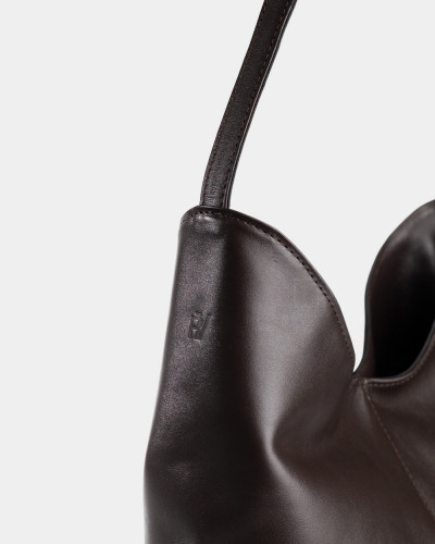 "TATE" LEATHER, BROWN