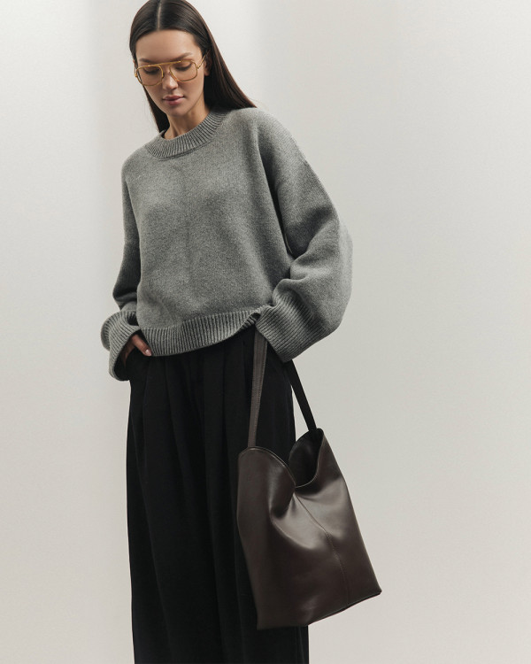 TATE LEATHER, BROWN