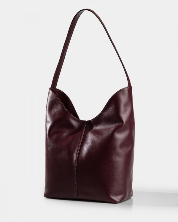 TATE LEATHER, BORDEAUX