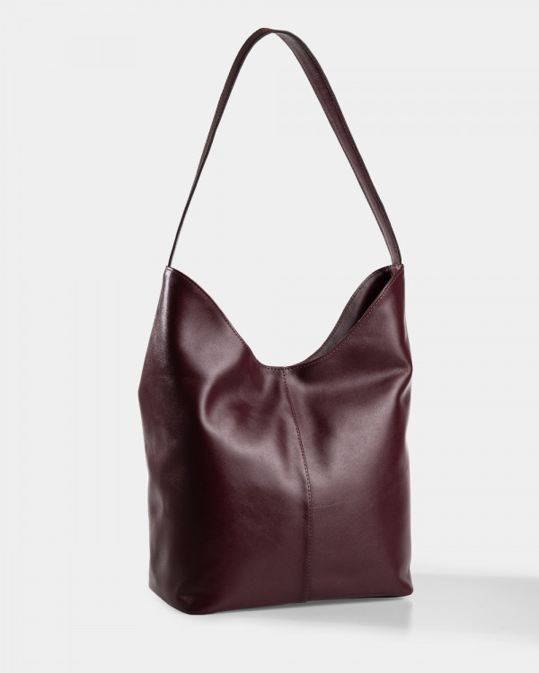 TATE LEATHER, BORDEAUX