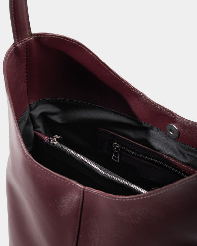 "TATE" LEATHER, BORDEAUX