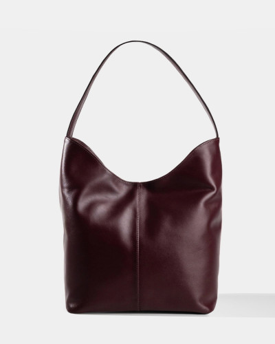 "TATE" LEATHER, BORDEAUX