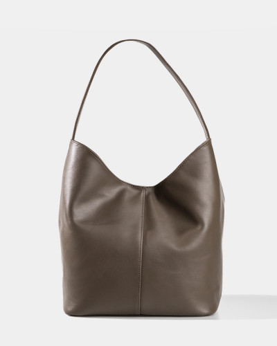 "TATE" LEATHER, WALNUT