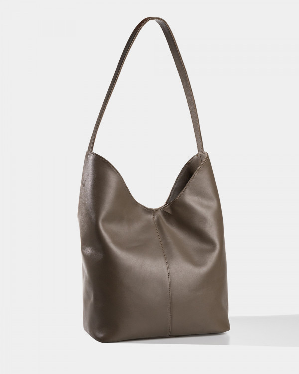 TATE LEATHER, WALNUT