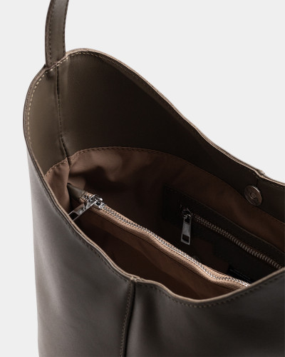 "TATE" LEATHER, WALNUT