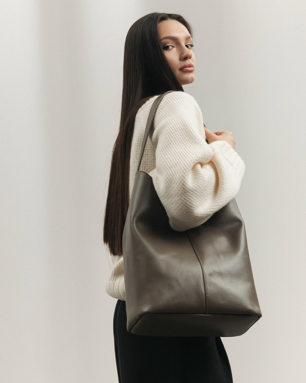 TATE LEATHER, WALNUT