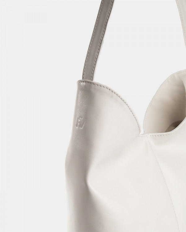 TATE LEATHER, IVORY