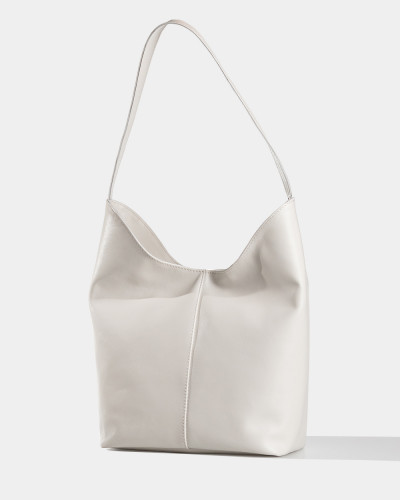 "TATE" LEATHER, IVORY