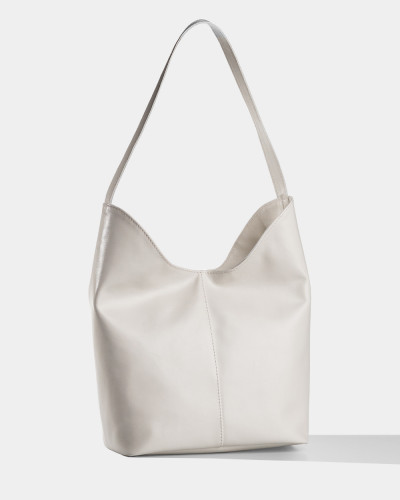 "TATE" LEATHER, IVORY