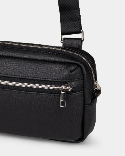 "ARIZONA" ECO-LEATHER, BLACK 01