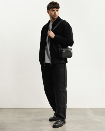 "ARIZONA" ECO-LEATHER, BLACK 01