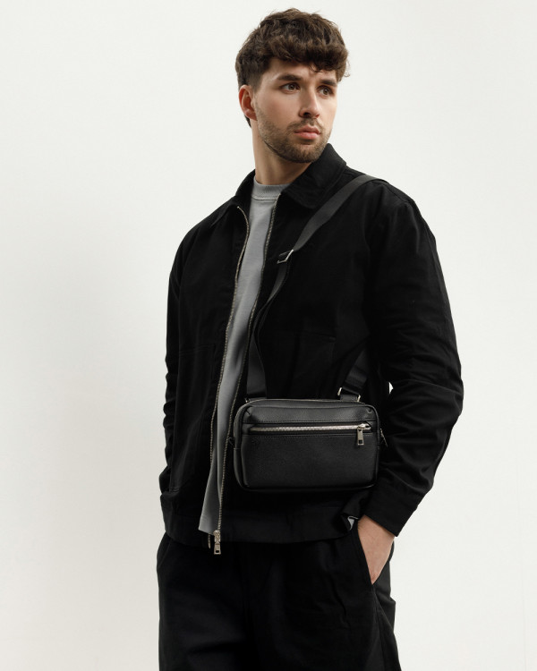 ARIZONA ECO-LEATHER, BLACK 01