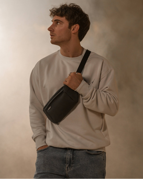 SHUTTLE BAG MATTE, BLACK