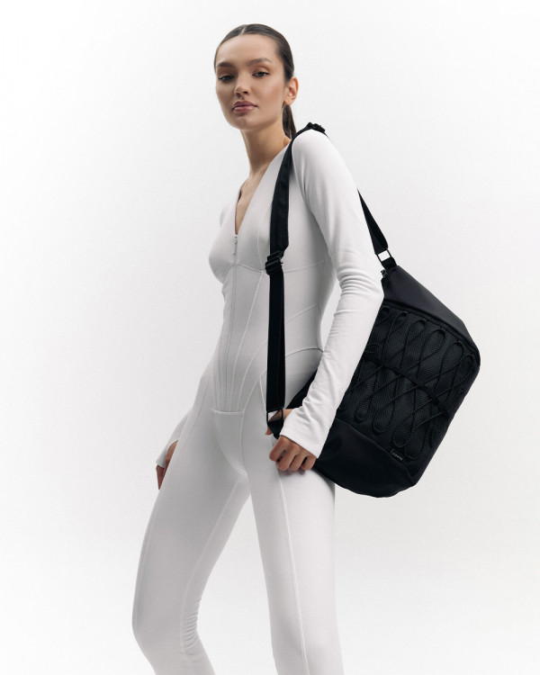 BILLIE NYLON BAG, BLACK