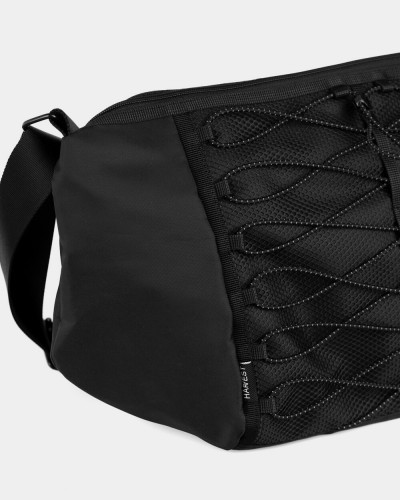 "BILLIE" NYLON BAG, BLACK