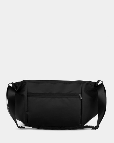 "BILLIE" NYLON BAG, BLACK