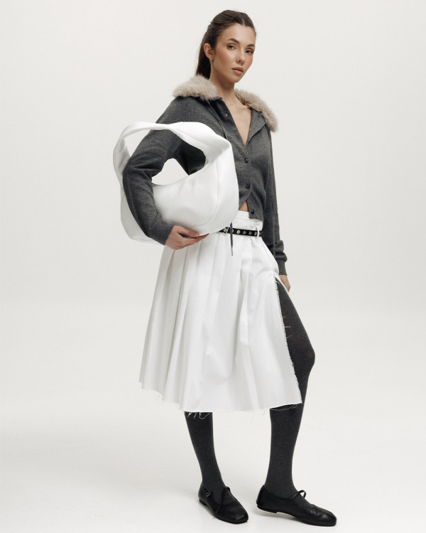 ROXY LEATHER, WHITE