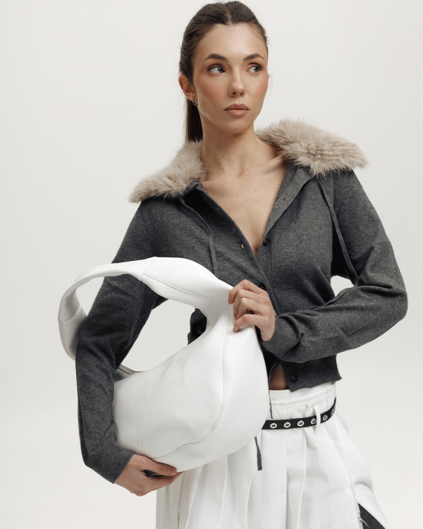 ROXY LEATHER, WHITE