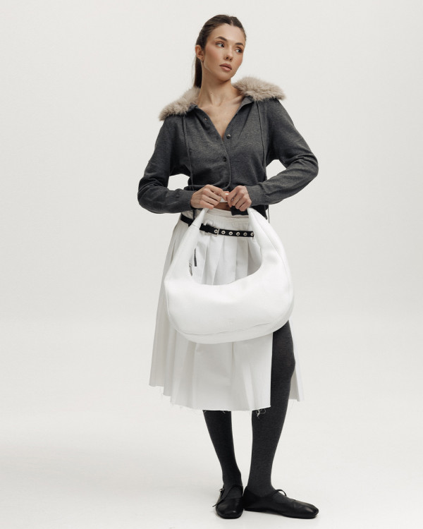 ROXY LEATHER, WHITE
