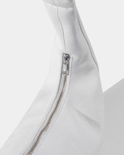 "ROXY" LEATHER, WHITE