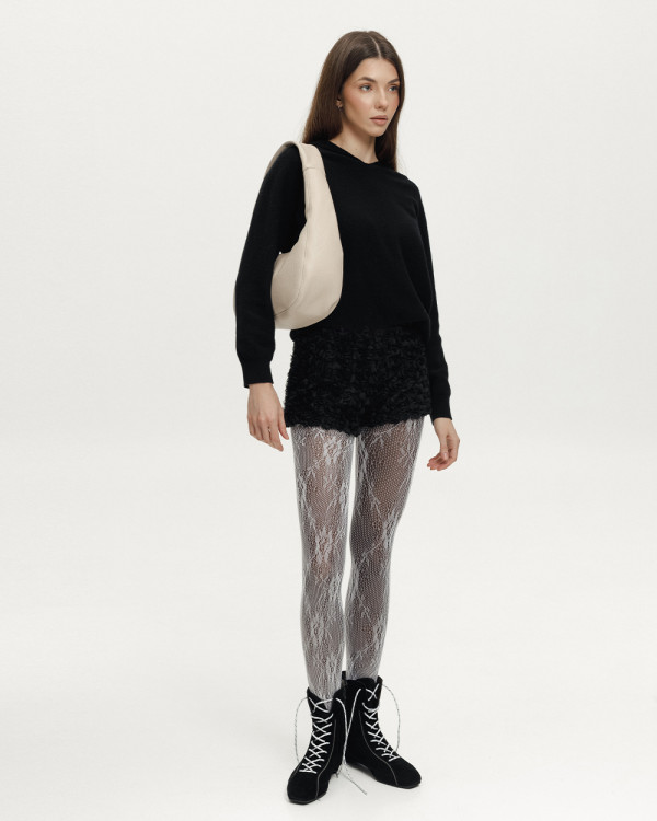 ROXY MINI LEATHER, BEIGE