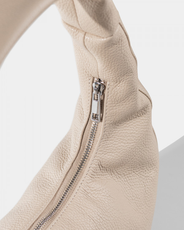 ROXY MINI LEATHER, BEIGE
