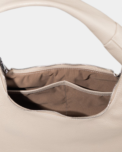 "ROXY MINI" LEATHER, BEIGE