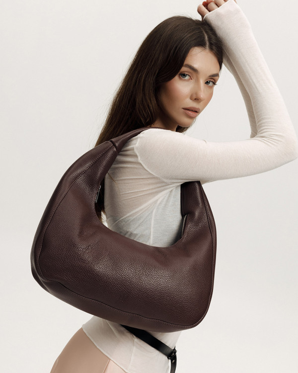 ROXY MINI LEATHER, BURGUNDY