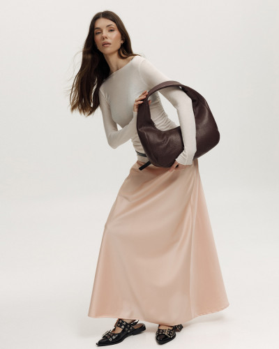 "ROXY MINI" LEDER, BORDEAUX