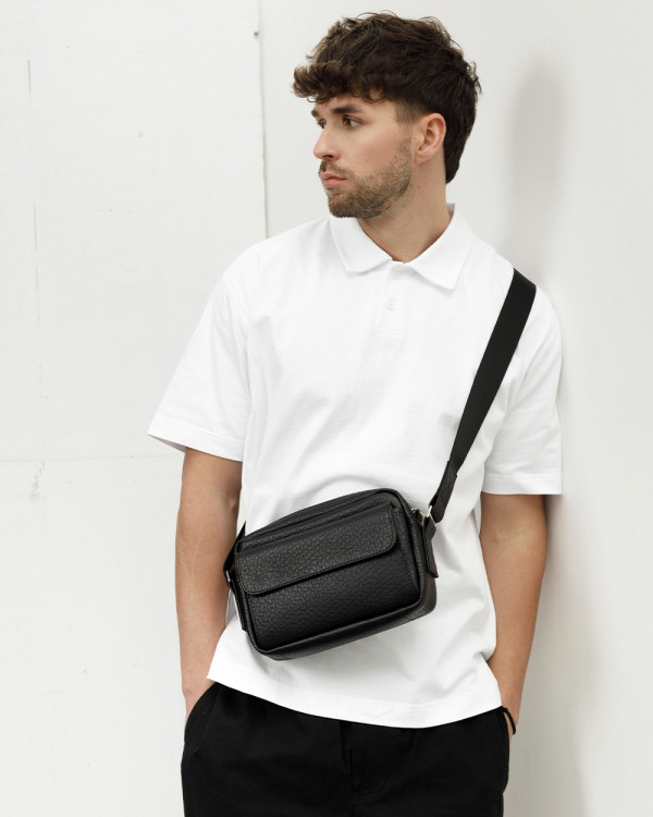 JET LARGE ECO LEATHER, BLACK 02
