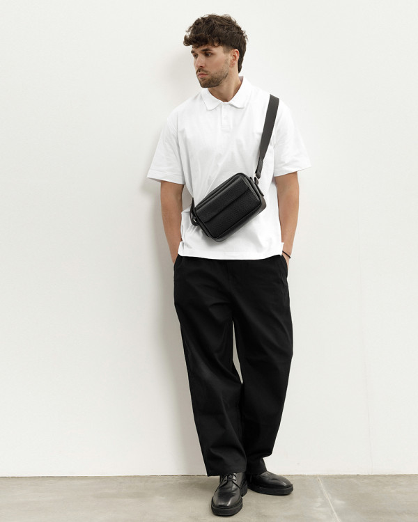 JET LARGE ECO LEATHER, BLACK 02
