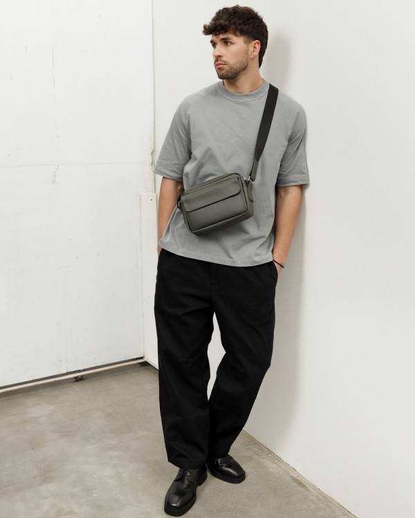 JET LARGE ECO LEATHER, GREY 02