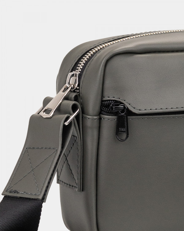 JET LARGE ECO LEATHER, GREY 02