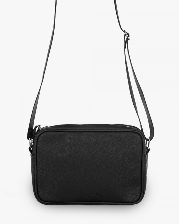 CROSSBODY BAG ECO-LEATHER,BLACK