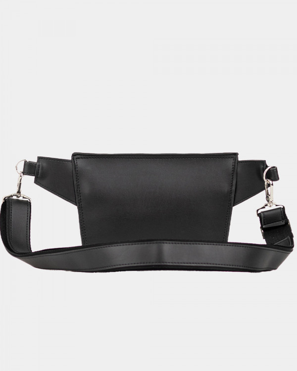 VINTAGE BAG ECO LEATHER, BLACK