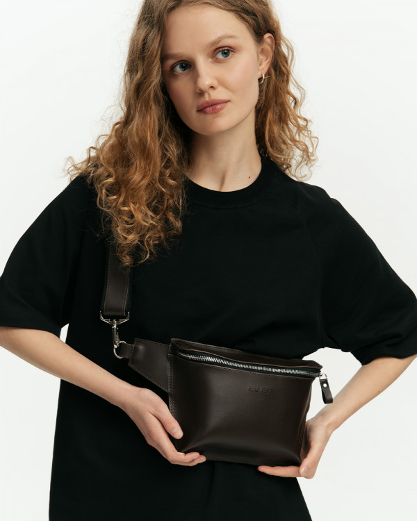 VINTAGE BAG ECO LEATHER, BROWN