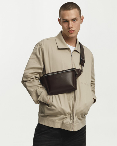 "VINTAGE BAG" ECO LEATHER, BROWN